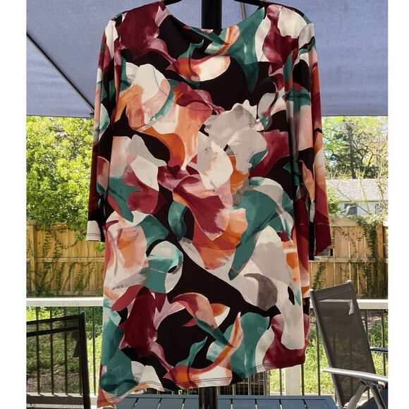 JM Collection Ladies Blouse - Picture 1 of 3